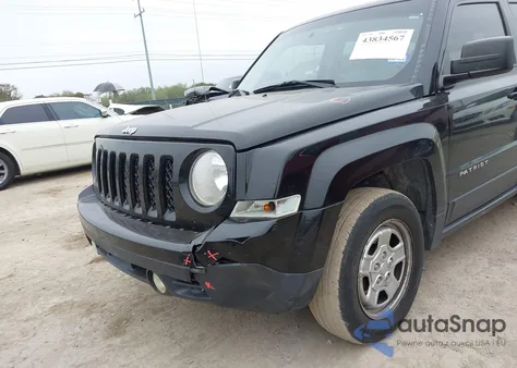 2015 Jeep Patriot Sport из США, поврежденный, VIN 1C4NJPBA8FD325739